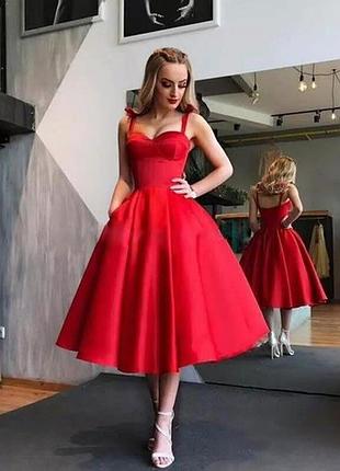 Платье женское короливський атлас м'який, короливський атлас м'який 36 38 40 42 44 46 48 50 52 54 56 58 60 62 64 66 68 70 размера