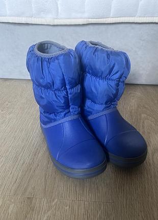 Зимние сапоги для мальчика crocs c11