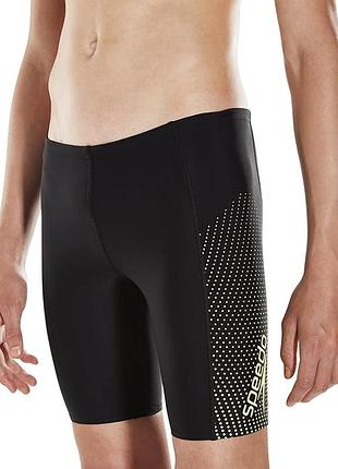 Чорні спортивні джамери плавки шорти гідрошорти speedo gala logo jammer black 7-8 років