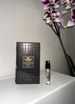 ⚡новинка 2026рока! fragrance du bois - lucius maximus, пробник, оригинал