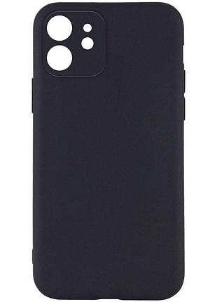 Чехол tpu epik black full camera для apple iphone 11 (6.1") черный