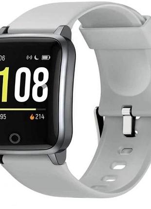 Смарт-часы smart watch id205s, с функциями контроля здоровья, с экраном 1.3", серые (б/у)