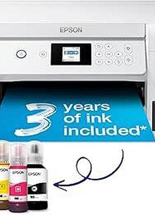 Багатофункціональний принтер epson ecotank et-2856 et 2856 et2856 - кольоровий - струминний - з можливістю заправки - формат a4
