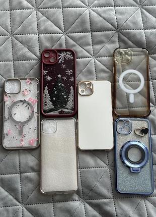 6 шт case iphone 14 plus 4