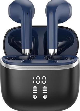 Бездротові навушники, навушники bluetooth 5.3 з 4 мікрофонами з шумозаглушенням enc, hifi stereo deep bass