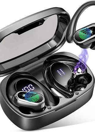 Наушники спорт, 2023 poounur q78 bluetooth наушники беспроводные bluetooth 5.3