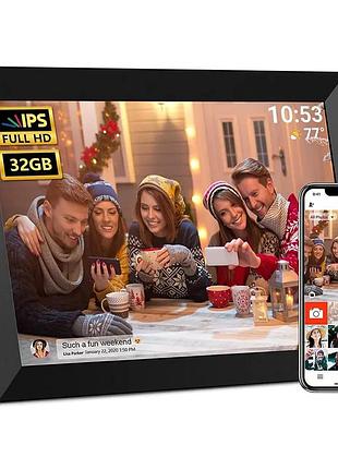 Цифровая фоторамка frameo 10", сенсорный дисплей