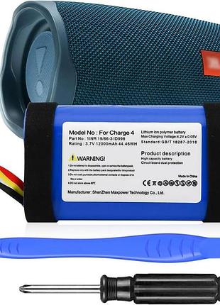 Змінний акумулятор tqthl 12000mah для jbl charge 4