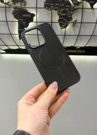 Противоударный чехол-накладка для iphone 14 pro с magsafe, чехол-накладка с magsafe для iphone 14 pro (черный)