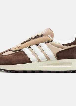 Мужские кроссовки adidas retropy e5 brown beige 40-41-42-44-45