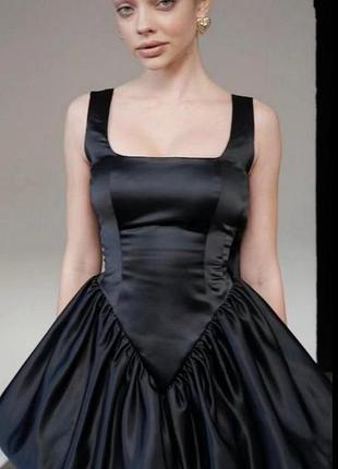Платье женское короливський атлас м'який 36 38 40 42 44 46 48 50 52 54 56 58 60 62 64 66 68 70 размера | 52