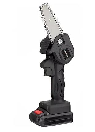 Мини пила mini electric chain saw для обрезки деревьев и распила дров