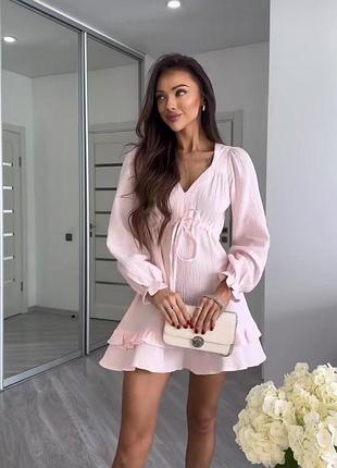 Платье женское муслин 36 38 40 42 44 46 48 50 52 54 56 58 60 62 64 66 68 70 размера | 68