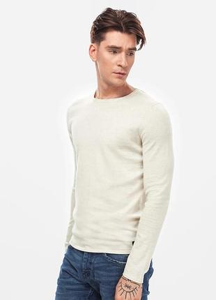 (164 975) свитер tom tailor 1008077*67 мужск. кремовый xs