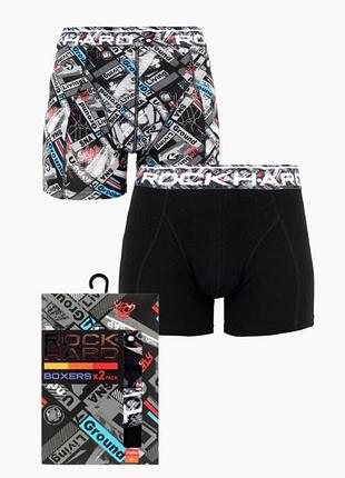 (189 024) трусы rock hard 7050-0681*10 (2:1) мужск. черно/цветной s