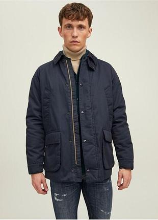 (190 534) куртка jack & jones 12216974*51 мужск. темно/синий s
