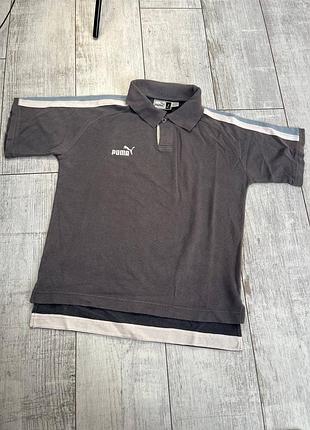 Женское винтажное поло puma