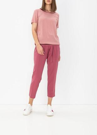Брюки tom tailor 1013370*37 женск. розовый xs (164 886)