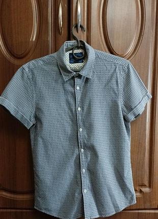 Оригинальная рубашка scotch &amp; soda, размер s (slim fit)