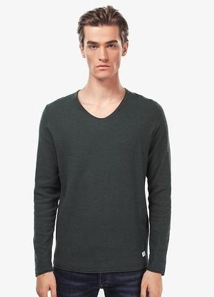 (167 004) свитер tom tailor 1014408*40 мужск. зеленый s