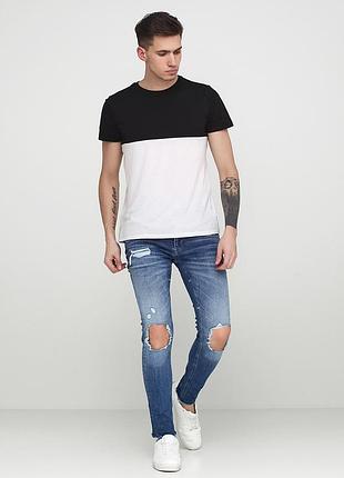 (149 584) джинсы jack & jones 12131226*50 мужск. синий 27/32