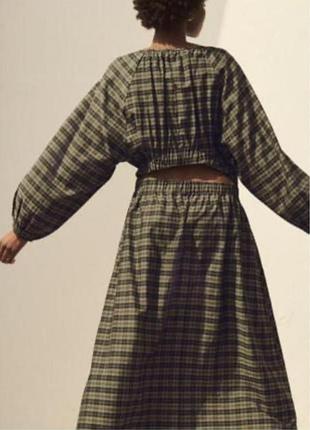 Сукня літня в клітинку h&m