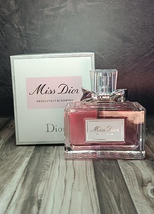 Уцінка! парфуми жіночі dior miss dior absolutely blooming (міс діор абсолютлі блумінг) 100 мл.