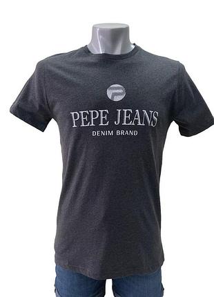 Футболка pepe jeans 73-3051*61 чоловічий. темно/сірий s (189 135)