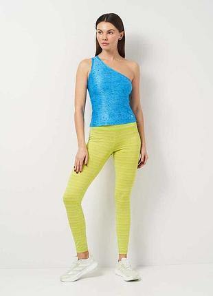 Лосины yoga 53-4026*30 женск. желтый s (193 448)