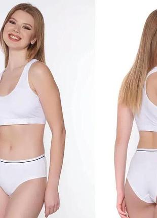 (188 981) трусы vanilya secret 268*01 женск. белый s/m