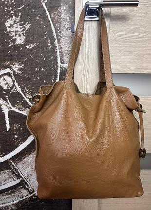 Furla шкіряна сумка шопер