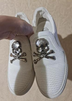 Слипоны слипы кроссовки оригинал philipp plein