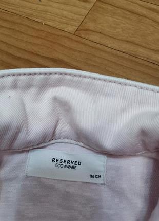 Джинсовая куртка reserved 116см 2