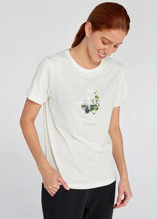 (189 123) футболка hummel 911659*9003 женск. кремовый l