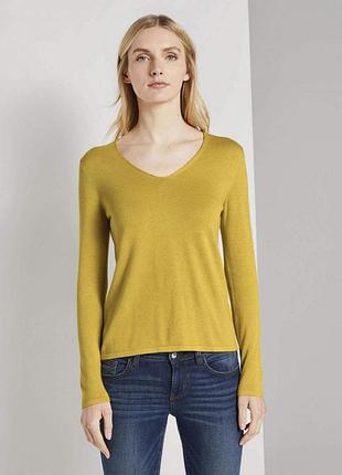 (165 106) свитер tom tailor 1012976*30 женск. желтый m