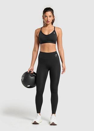 Леггинсы gymshark b2a8f-bbbb*10 женск. черный l (195 535)