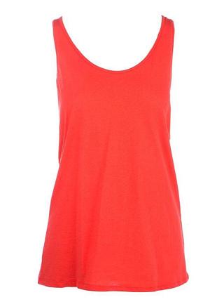 Майка benetton 3l7ne8342*30a женск. красный xs (162 234)