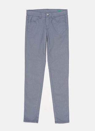 Брюки benetton 4y1wdp75f*45 женск. голубой 27 (158 948)