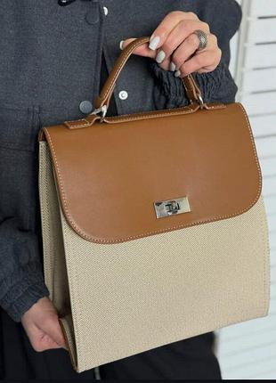 Рюкзак david jones cm8241*70 женск. коричневый б/р (194 920)