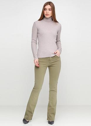 (150 284) джинсы benetton 4wp157383*91 женск. хаки 25