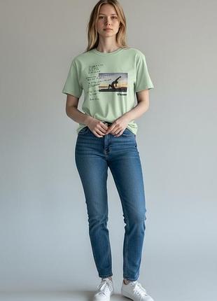 Футболка hummel 911699*6117 женск. салатовый xl (189 125)
