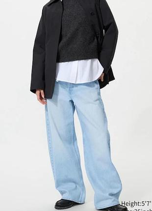 Продам новые широкие джинсы uniqlo (32/30)