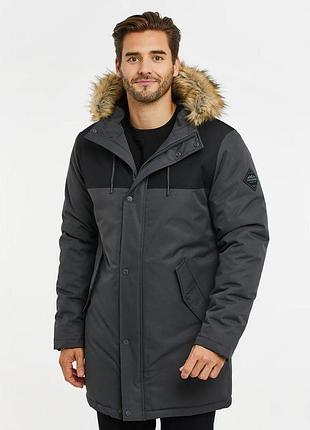 (190 973) куртка threadbare tbmd06233*61 мужск. темно/серый l