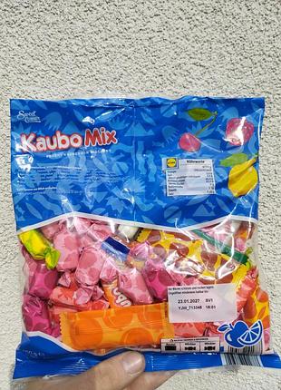 Жувальні фруктові цукерки sweet corner kaubo mix 400 г асорті смаків німеччина