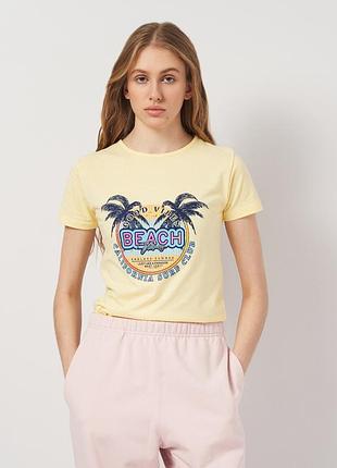 Футболка frekans 73-3035*30 женск. желтый s (188 711)