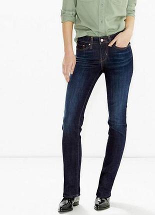 Джинсы женские темно/синие levi's 21834-0006 (714) размер 24