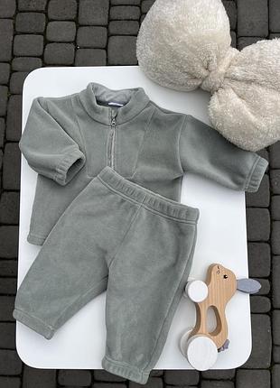 Флісовий костюмчик (3-6 місяців) 🧸