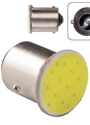 Авто лампа pulso led 1156 габаритная cob 12v 1.2w 114lm белая lp-211146 уп. 10шт.
