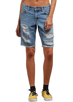 Шорты volcom b1921807*50 джинс женск. синий 26 (155 298)