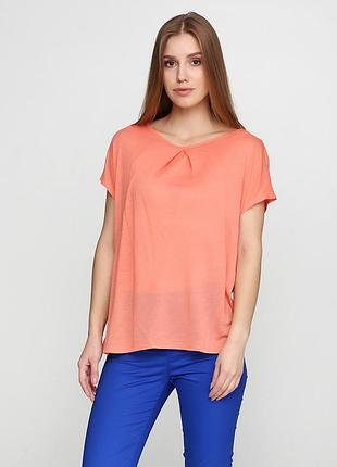 Футболка benetton 3awee1c62*26 женск. оранжевый s (143 263)
